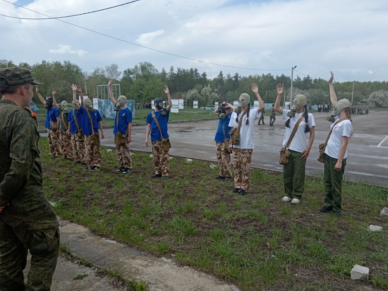 “Береговая дружина” достойно представила район на “Зарнице 2.0”!.